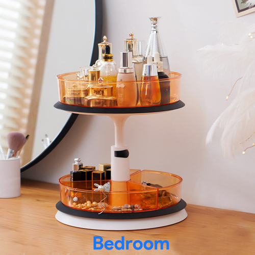 Rotating Hot Pot Multi Grid Vegetable Platter Fruit Platter