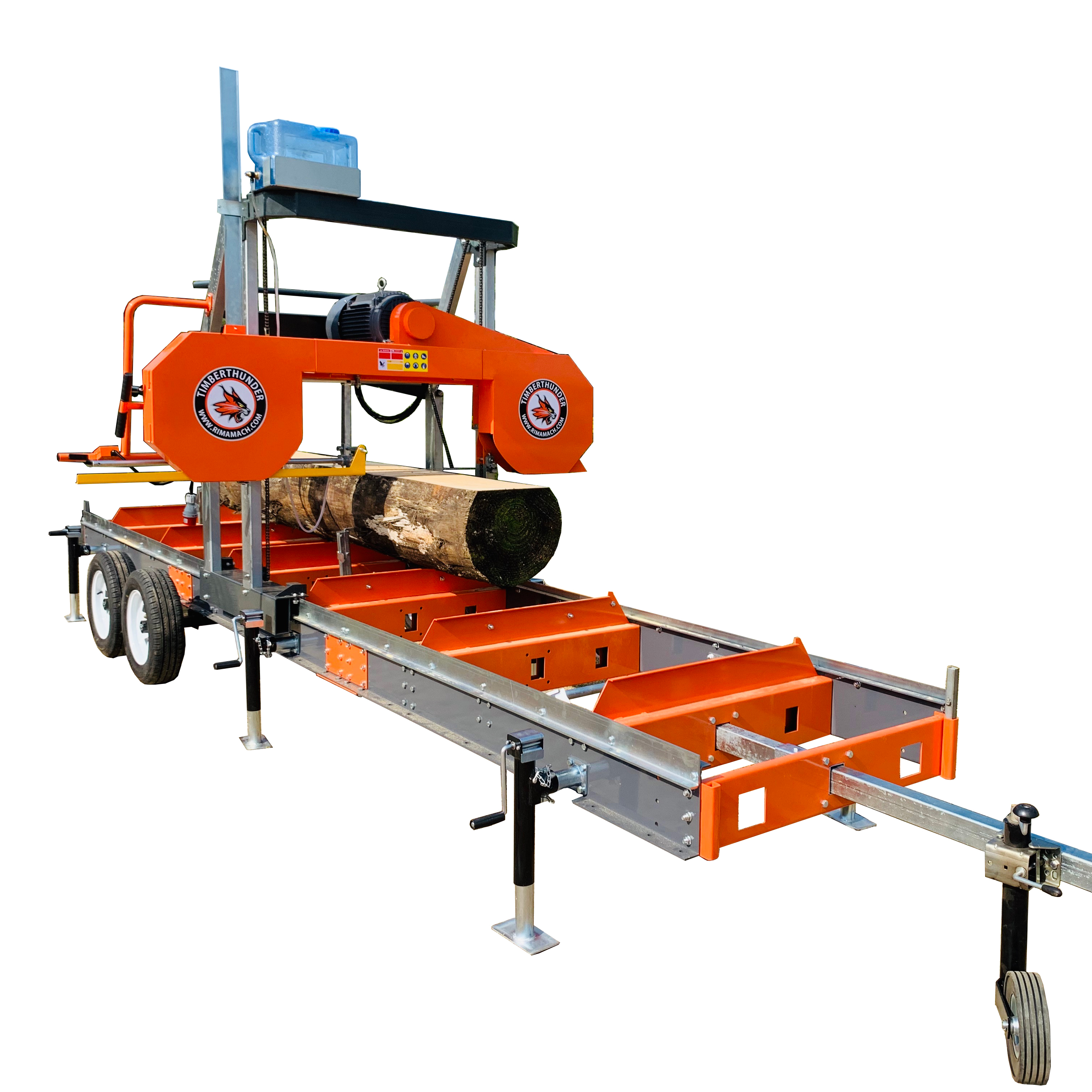 Пилорама ленточная портативная дизельная