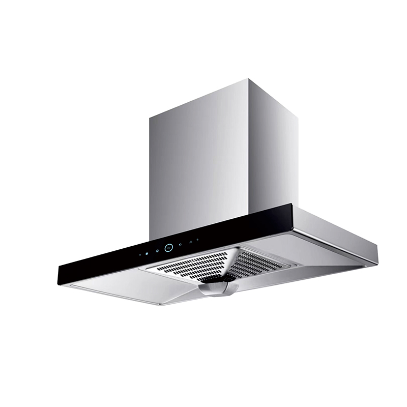 Advanced T-Shape Hood with Digital Display and Custom Logo Reduces Harmful Cooking Pollutant Inhalation Effectively for Your Safety