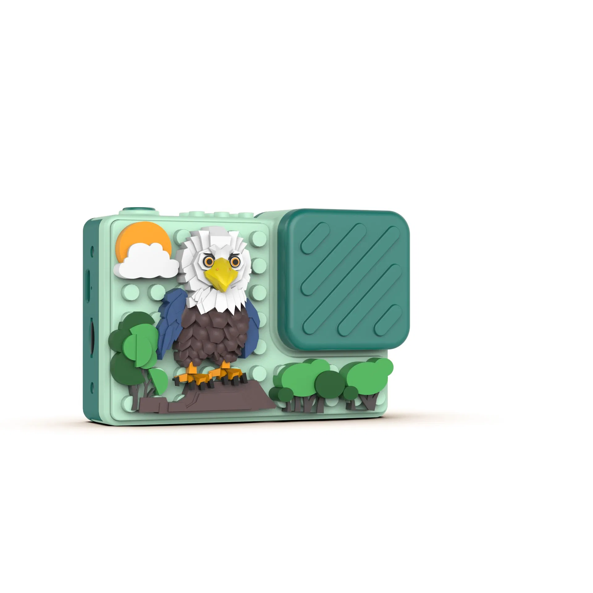 Owl Pattern Factory 2024 Camera HD 1080P Resolution Video Selfie Photo Kid Camera Multi-Function Children's Camera