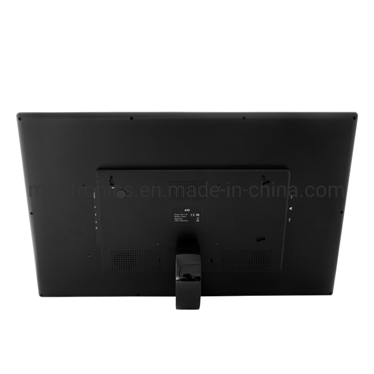 Black 18.5 Inch Mini Digital Photo Frame with Music Video Loop Play