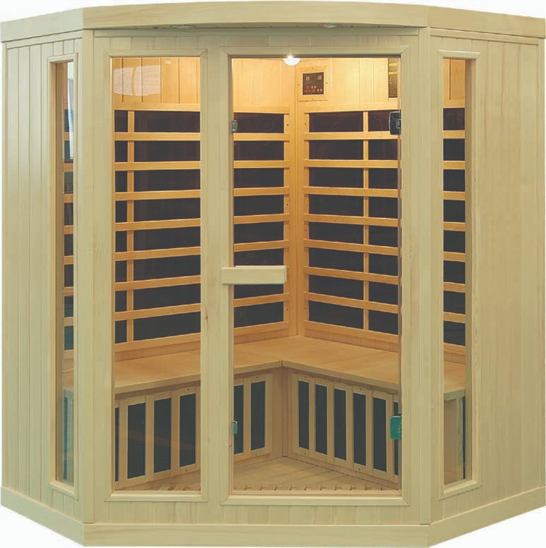 Full Carbon Hemlock Low Emf Sauna Room