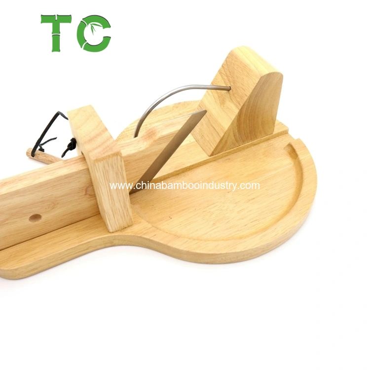 Rubber Wood Cutting Guillotine Wooden Sausage Guillotine