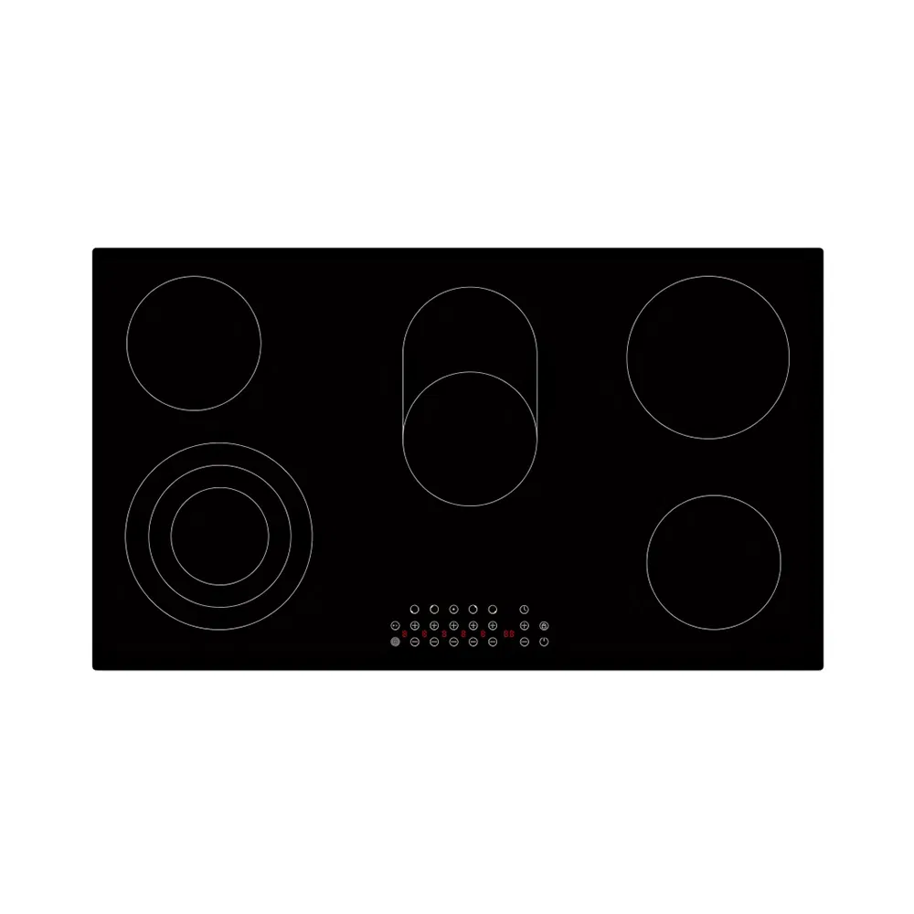 4 Burner 6000W Induction Ceramic Hob Cooker for High-Power Cooking