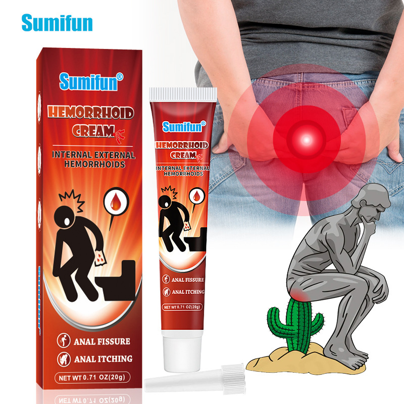 Herbal Hemorrhoid Ointment Health Care Product
