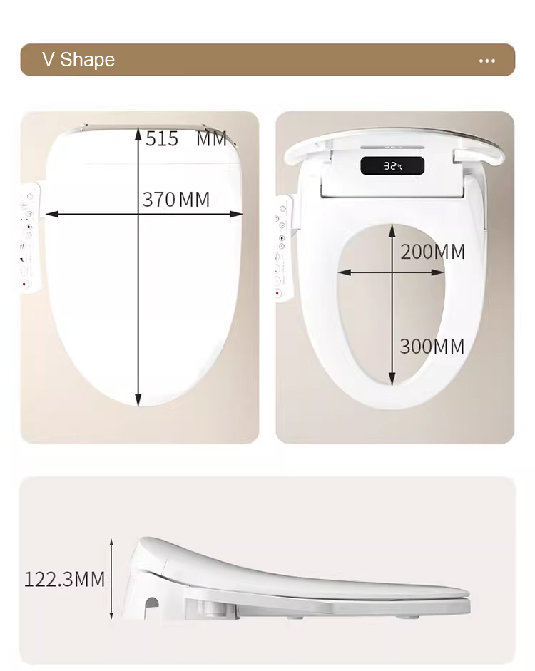 High-Tech Smart Electric Bidet Toilet Seat
