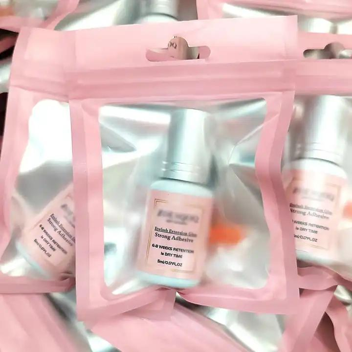 Wholesale Fast Drying Eye Lash Glue Waterproof Private Label Strong Eyelash Extension Glue