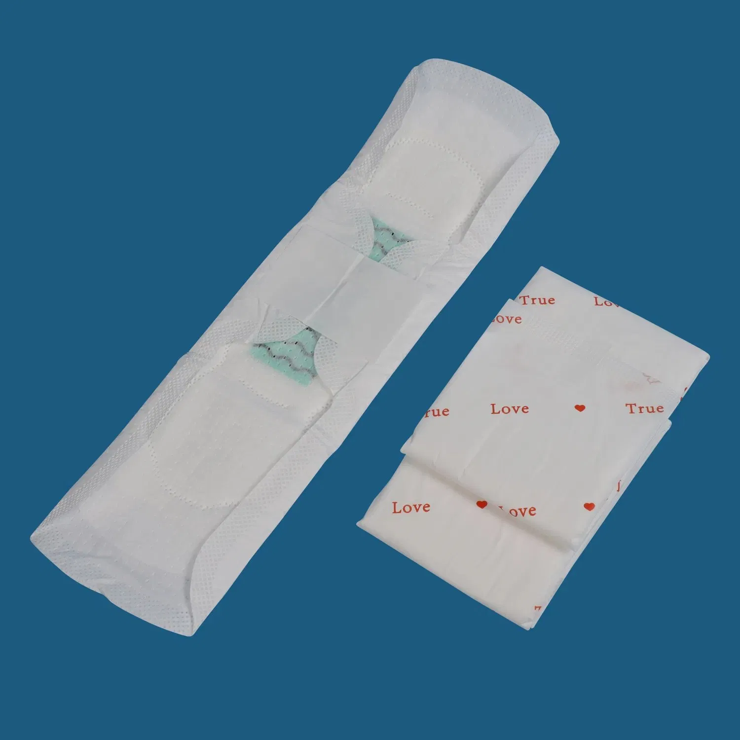 Hot Sale Women Cotton Sanitary Napkins Pad Wholesale Menstrual Pad for Ladies in Bulk with OEM Service