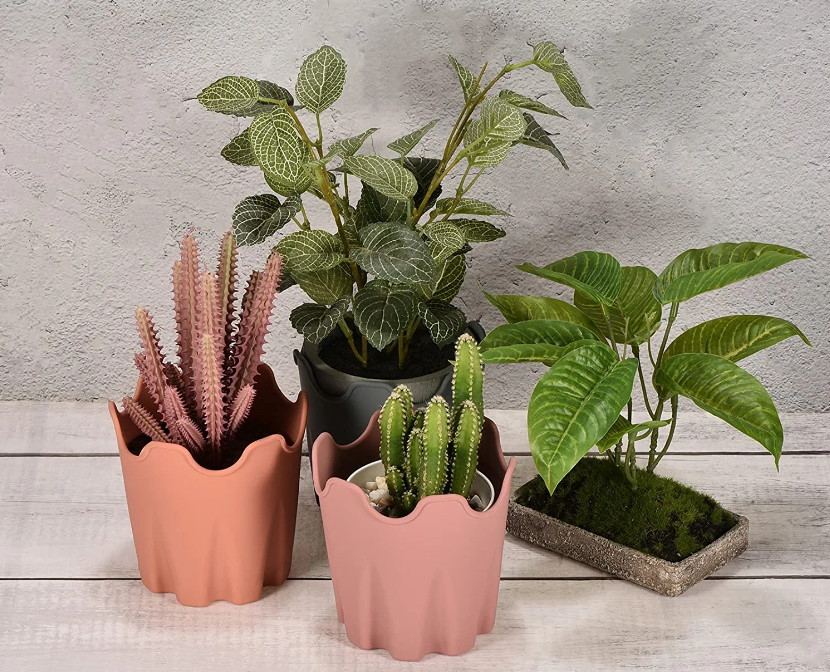 Горшок для растений силиконовый круглый 10 см