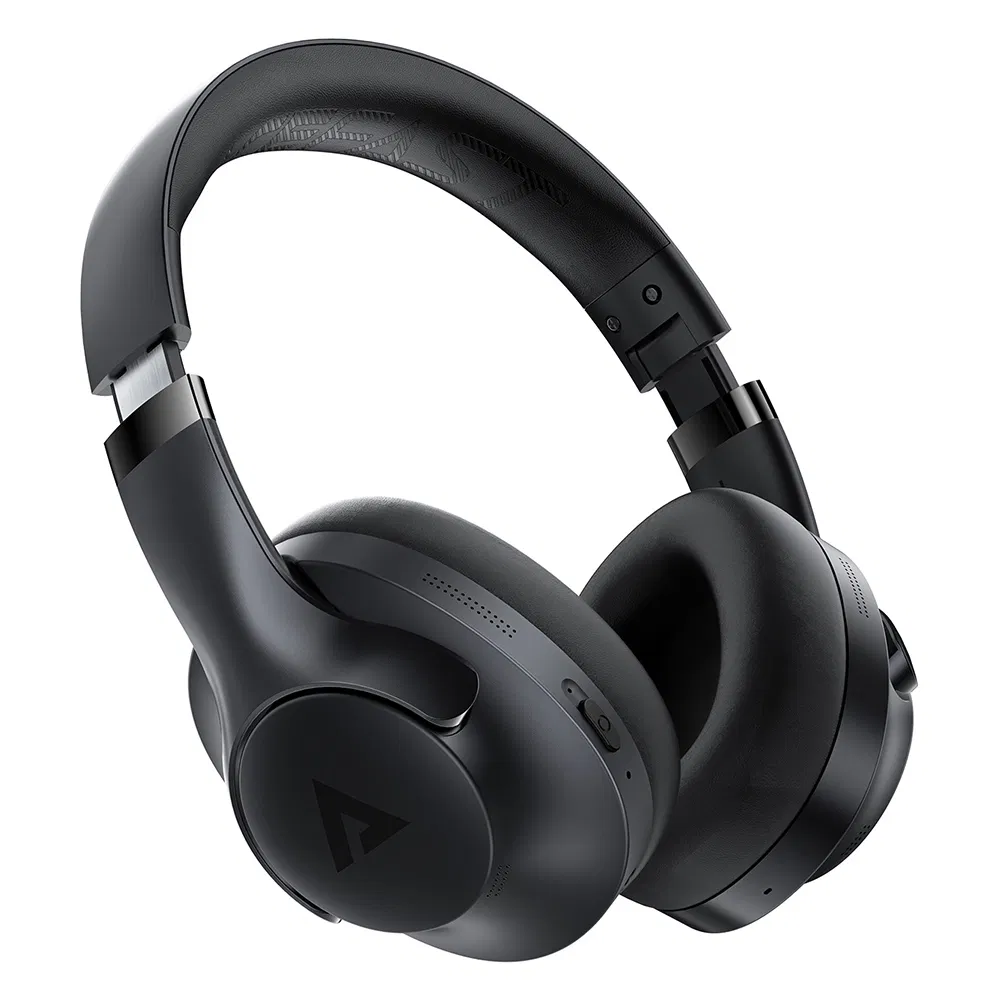 Acefast H4 Active Noise Canceling Wireless Headset HiFi Sound Bluetooth-Compatible Headphone - Black