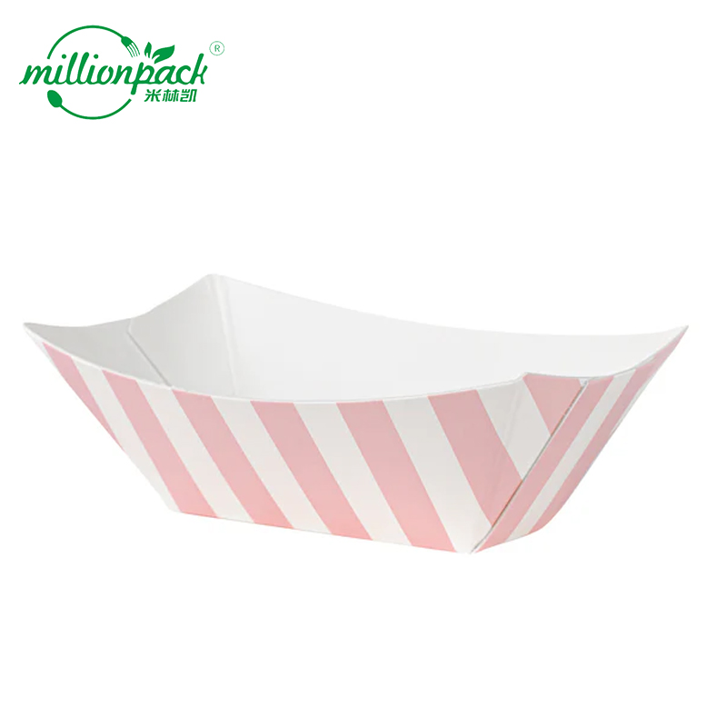 Brown Kraft Tray for Party Snacks and Appetizers Event Catering Food Display