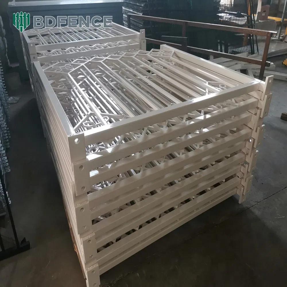 Decorative Metal Panel Ornamental Iron Temporary WPC PVC Steel Wire Mesh Fence