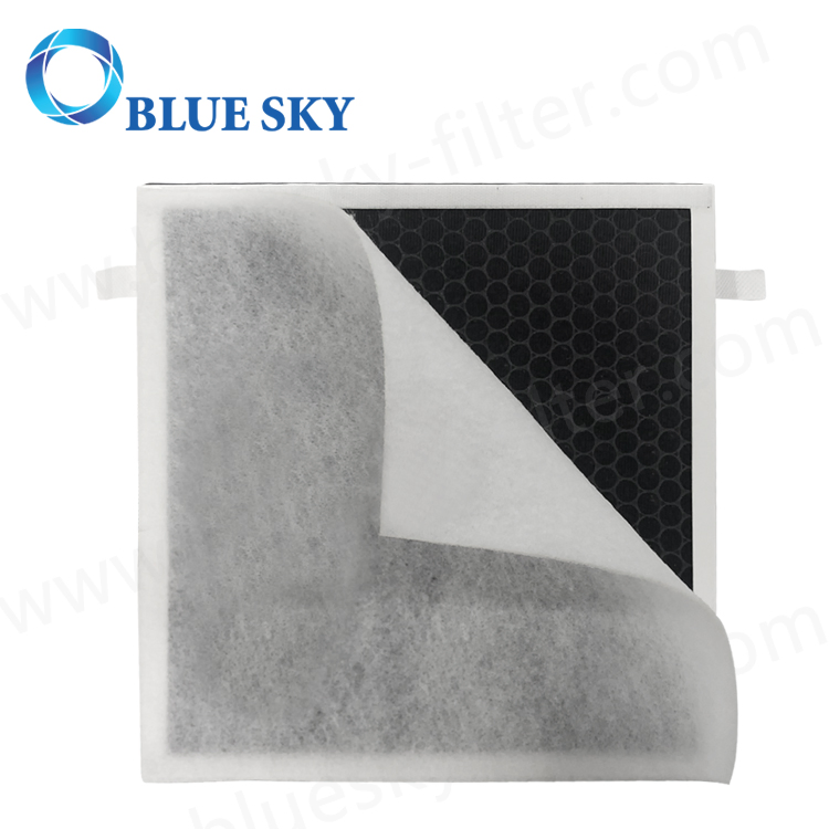 Active Carbon Panel True HEPA Filter Replacements for Oregon Scientific CF8410 Air Purifiers