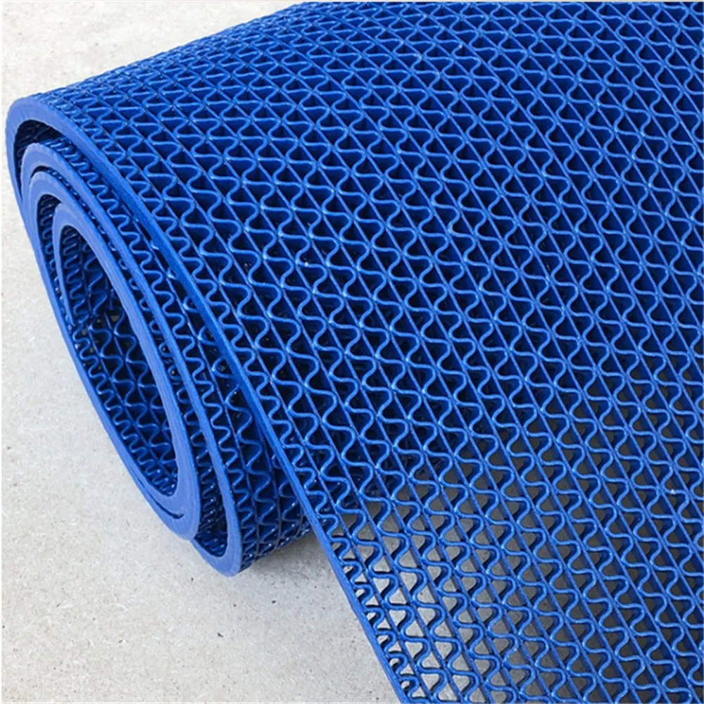 Custom Floor Mat PVC S Type Mat PVC Flooring Non-Slip S Mat PVC Kitchen Mat for Swimming Pool