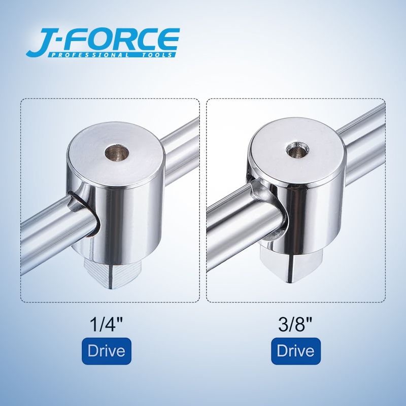 Ударная головка-ползун J-Force 1/2" с Т-образной рукояткой