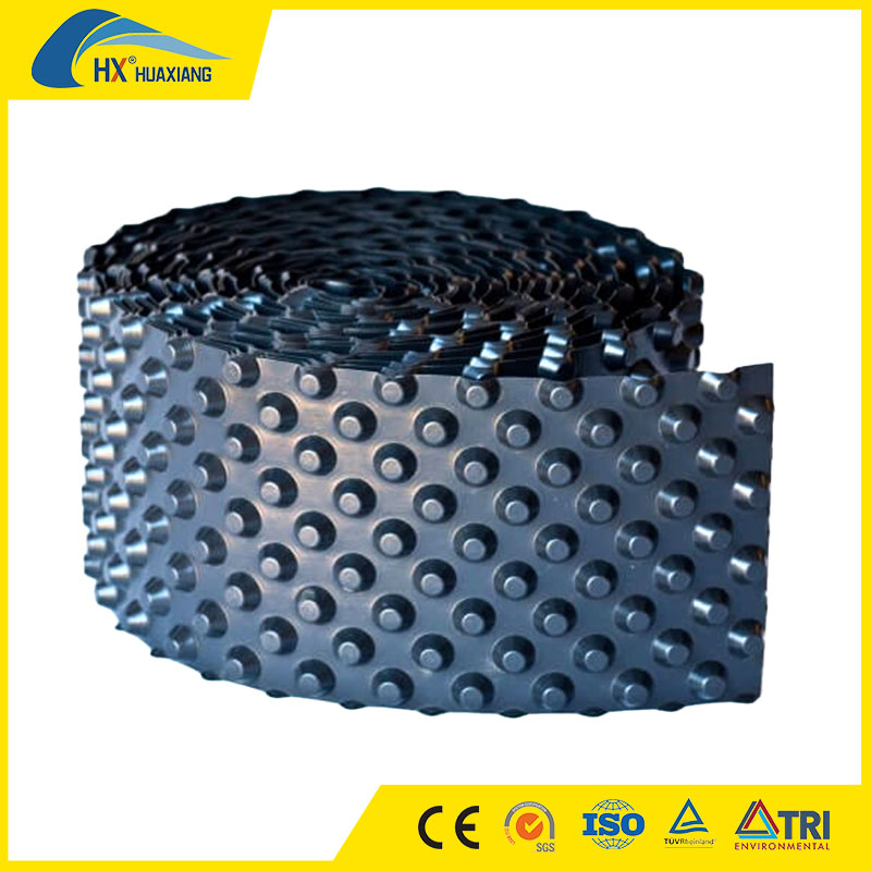 PVC HDPE EPDM Rubber Flat Roof Accessories Scupper Drain Drainage Board for Highway Railway Subgrade Dam and Slope Protection Layer