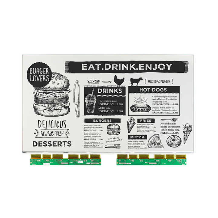 31.5-дюймовый E-Ink дисплей для цифровой рекламы на улице