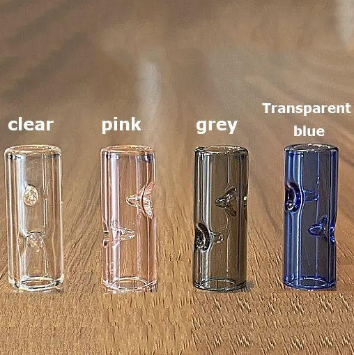 Custom Logo Multicolour 6 Holes Glass Tips