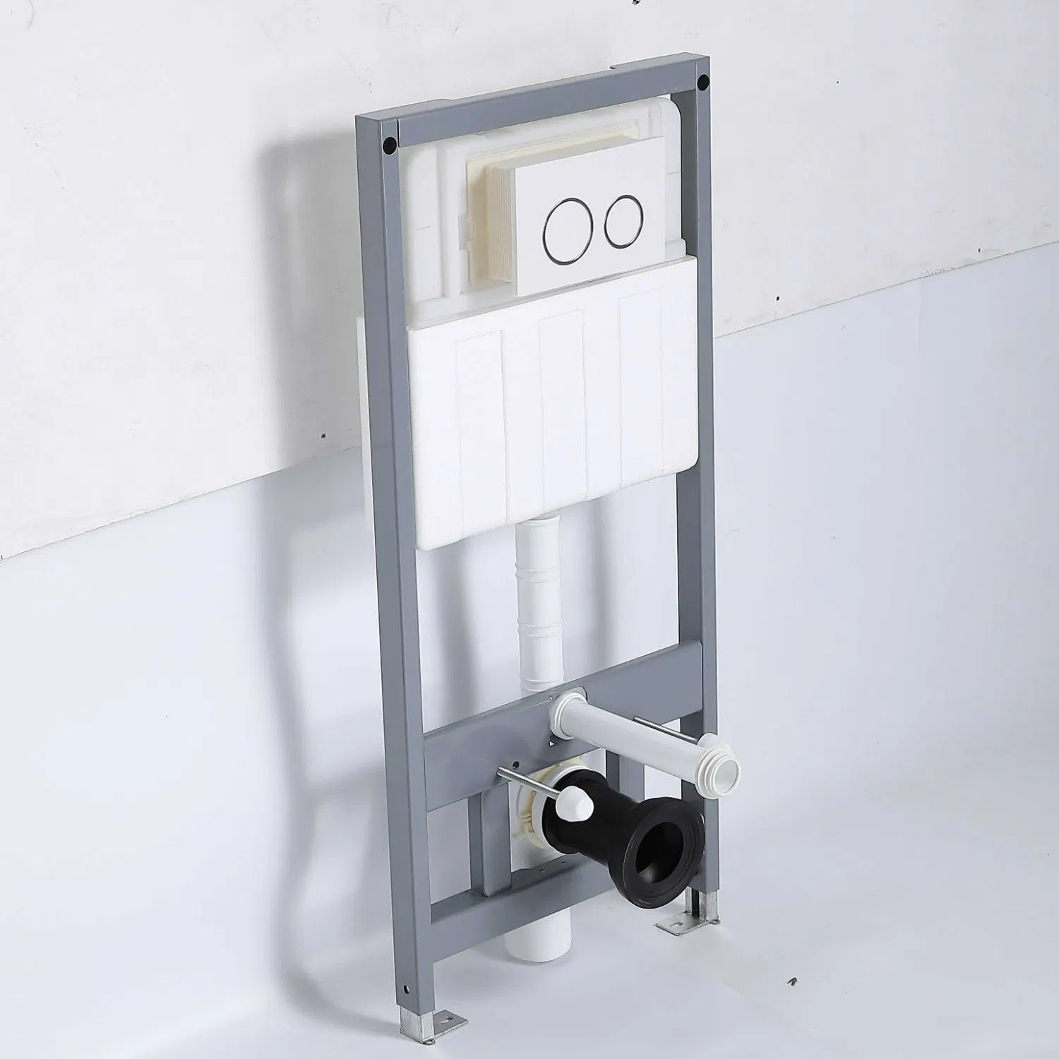 Wall Hung Toilet Hidden Tank with Iron Frame Color Panel Concealed Cistern