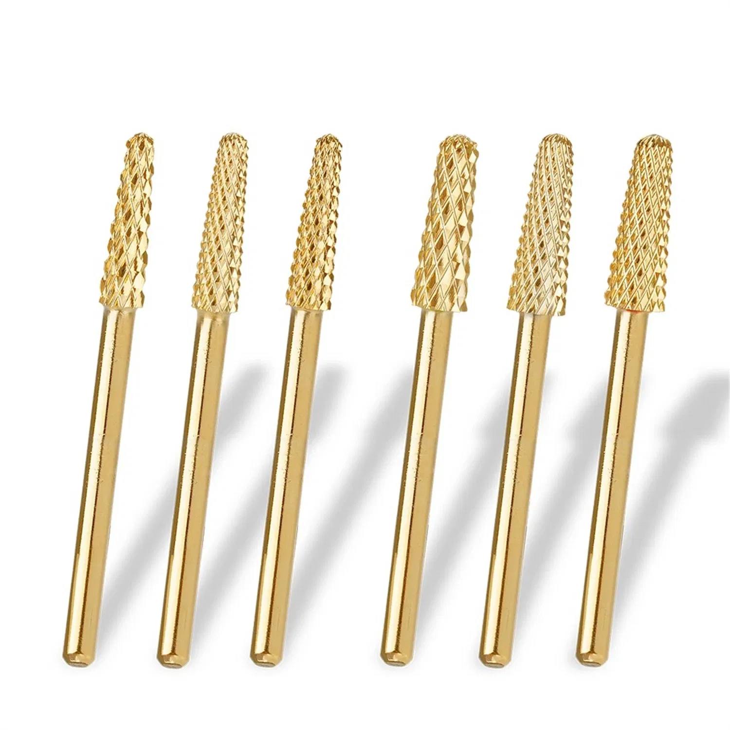 2.35mm Carbide Nail Drill Bit Small Cone Bit Remove Gel Nail Care Cuticle Drill Bits Efile Accessories Tungsten Carbide
