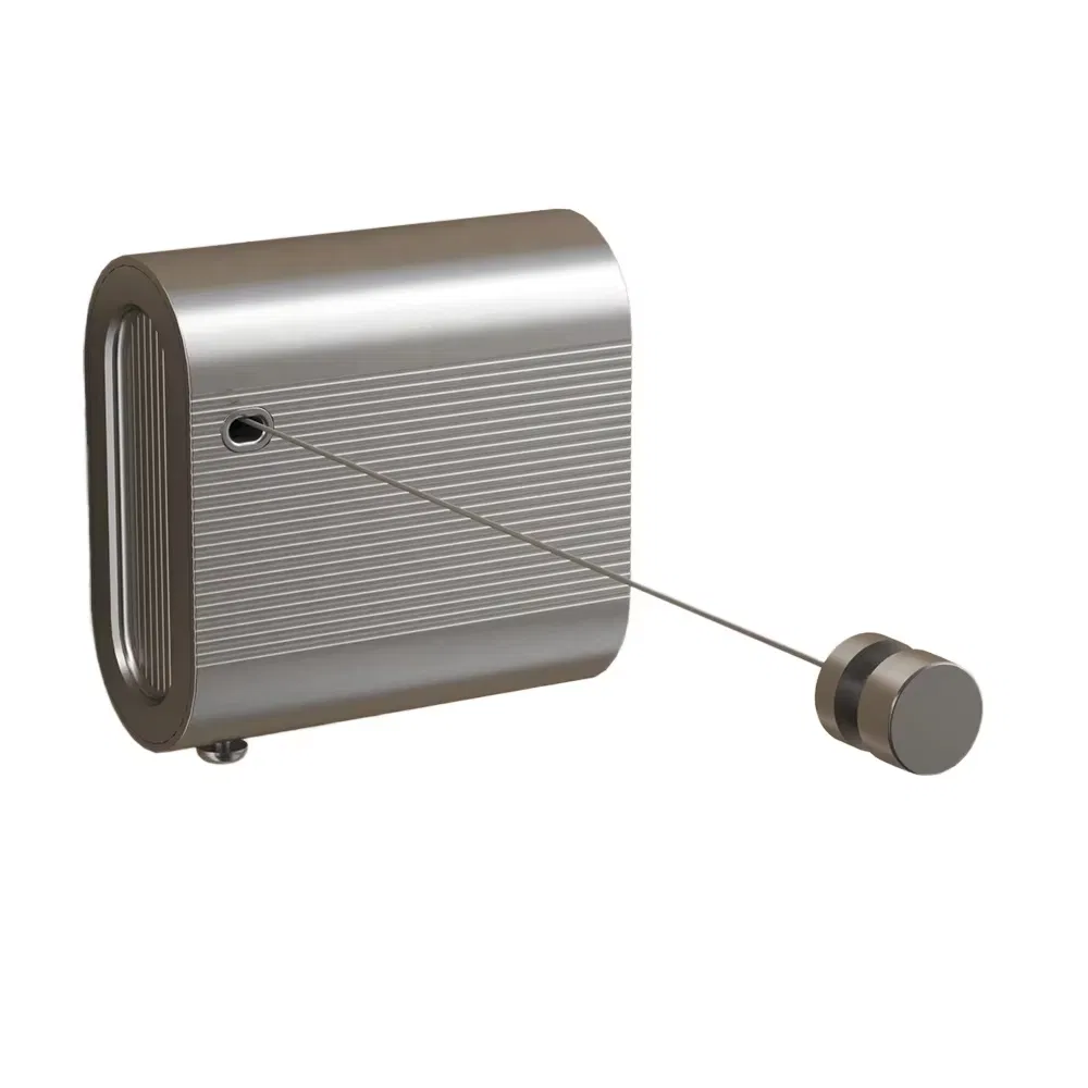 4.2m Multifunction Retractable Stainless Steel Clothesline Invisible Design for Easy Drying