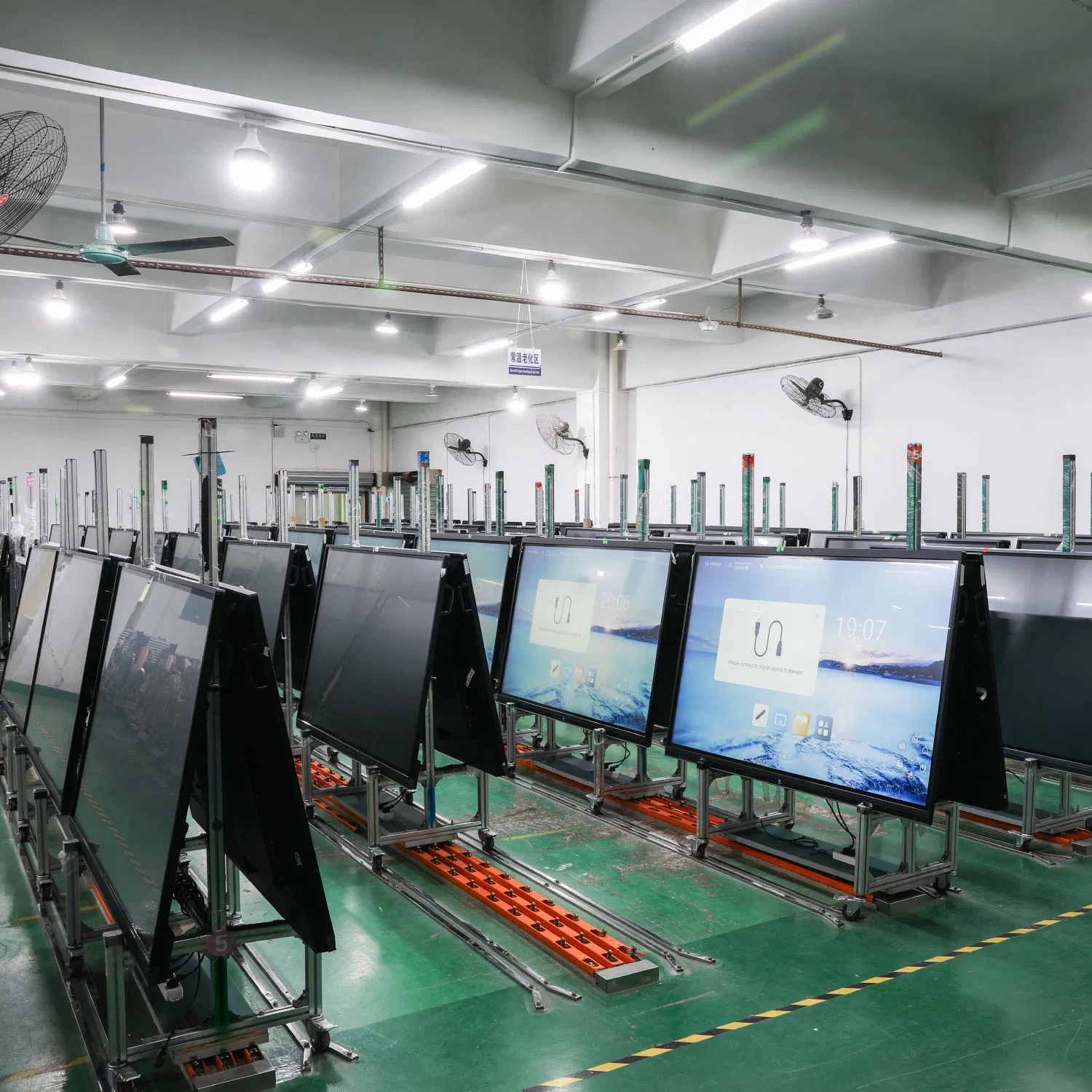 Miboard Ifp98 V14. V2 Interactive Panel with Dp, HDMI out, 65W USB Type-C, Wi-Fi 6, 50 Points Smart Board Touch LED LCD Screen