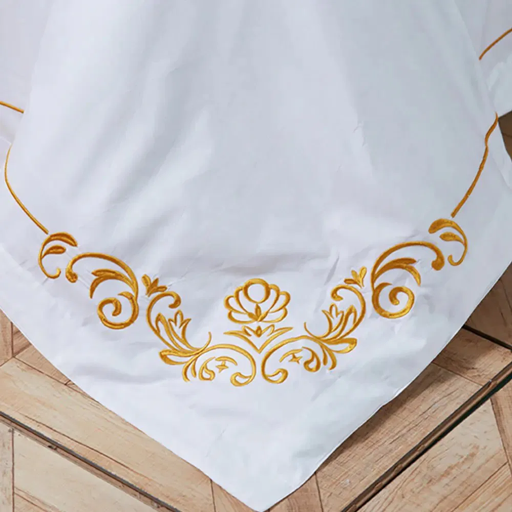 Nantong Luxurious Satin Stripe Hotel Linen Set