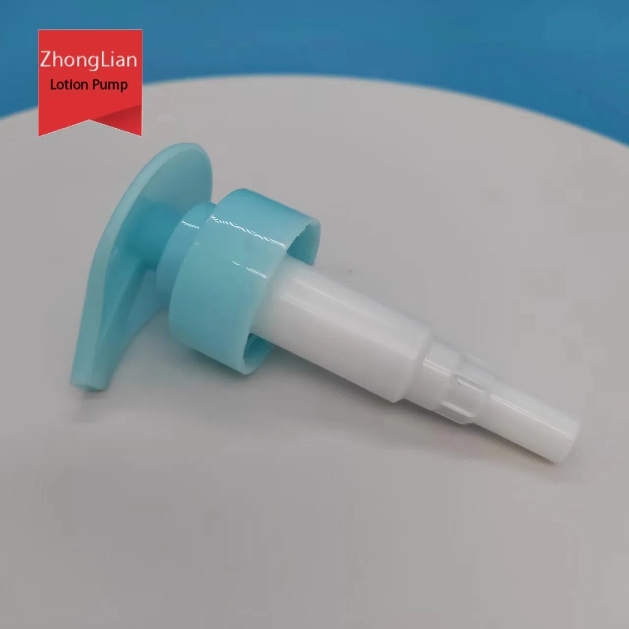 Blue Shampoo Shower Gel. 33/410 Plastic Hand Press Lotion Pump