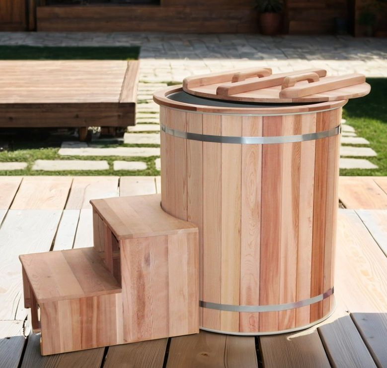 Портативная ванна для ледяной воды из нержавеющей стали