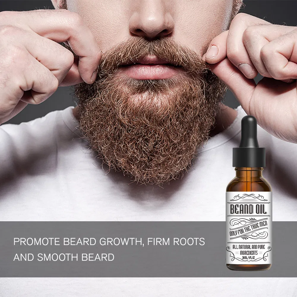Factory Price High Quality 100% Natural Moisturizing Soften Growth Beard Care Organic Beard Oil for Men