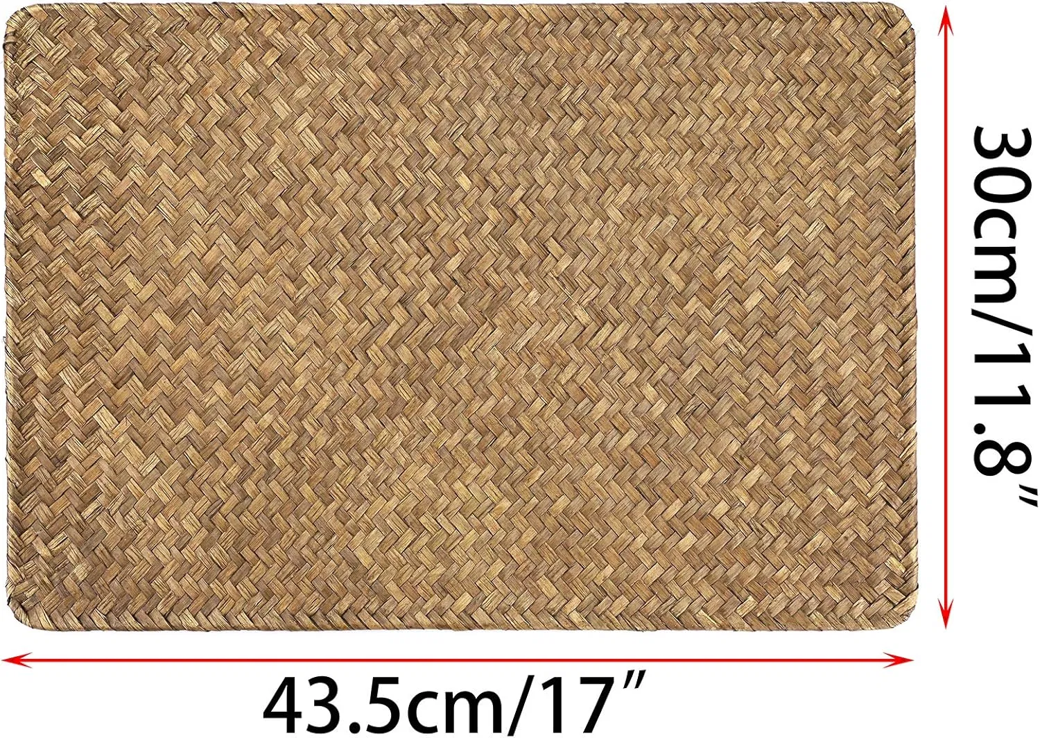 Natural Seaweed Woven Rattan Placemat