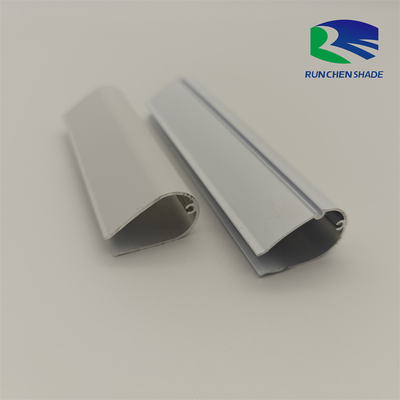 Powder Coating Overhead Rail Aluminum Curtain Track for Roller Blind Cassette