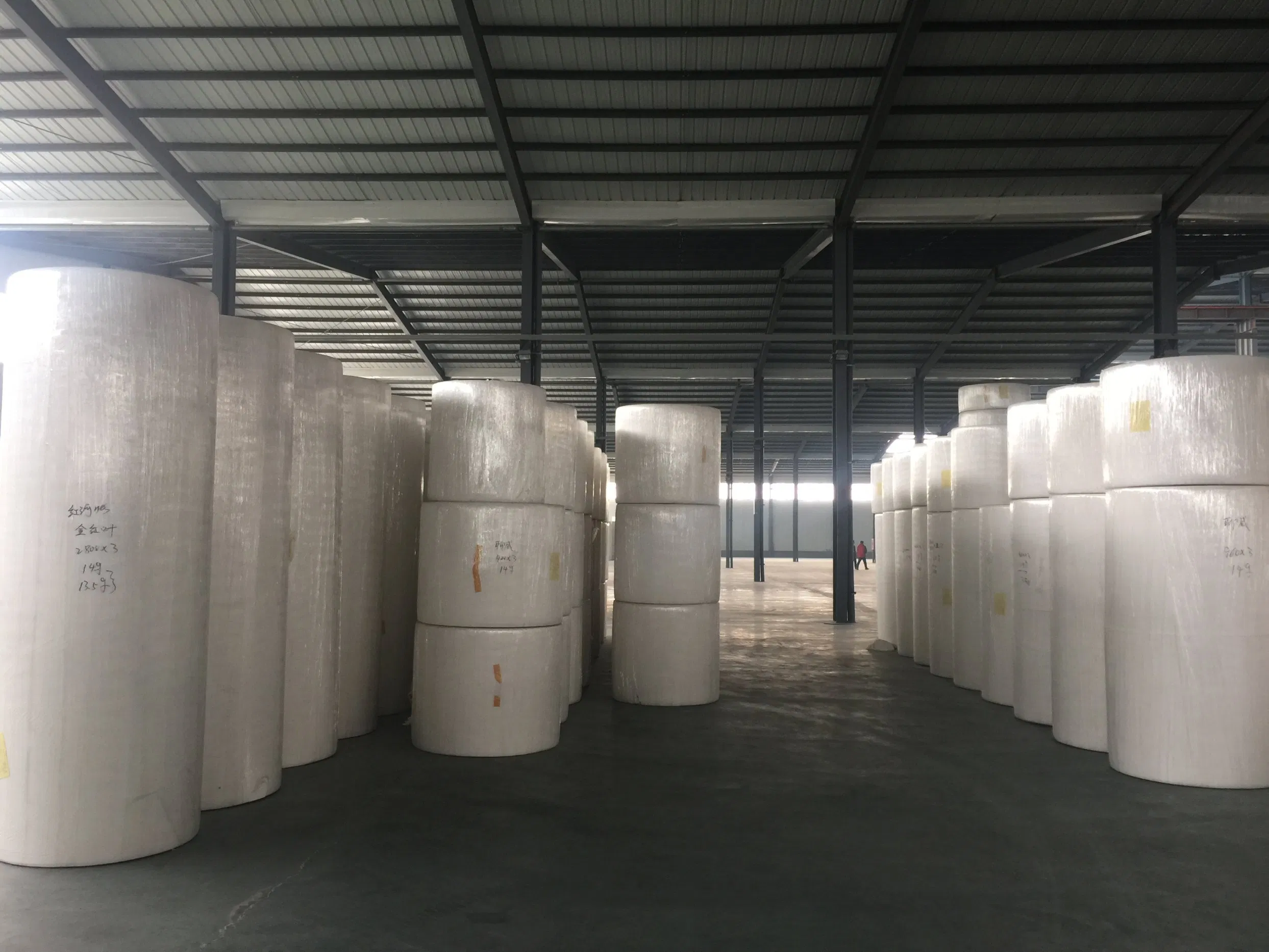 Factory Cheap Price Mixed Pulp Jumbo Roll Raw Materials