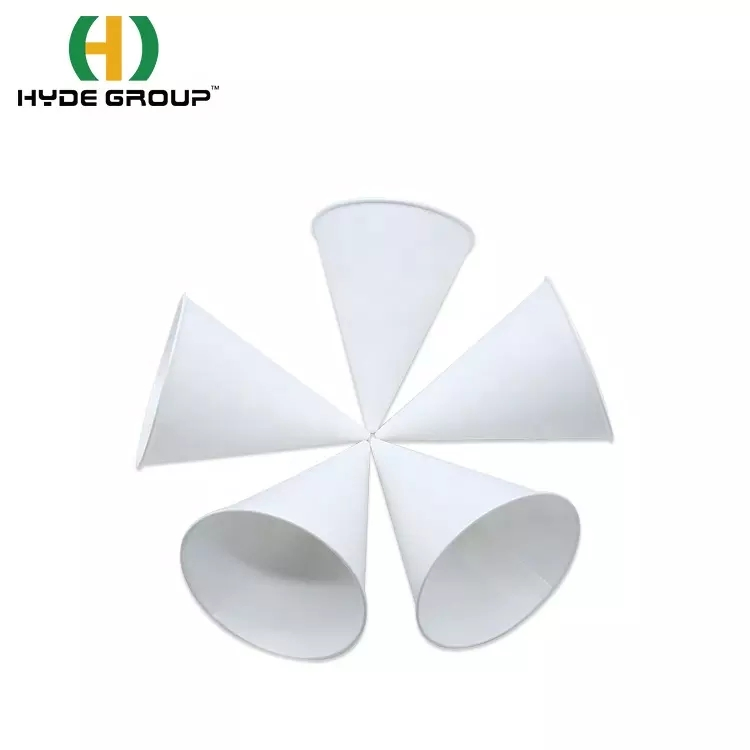 Snow Paper Cup Cone Ice Cream Cup Beverage Cup for Parties