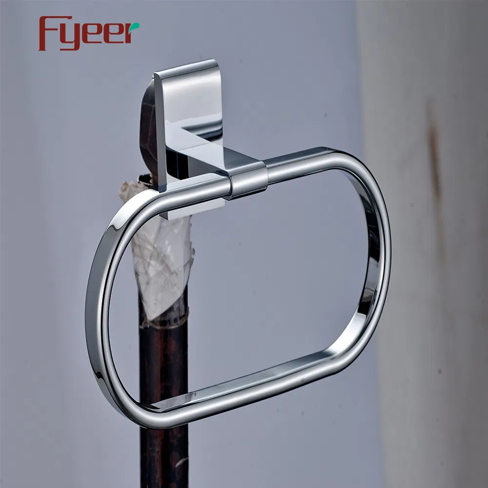 Полотенцедержатель Fyeer латунь хром