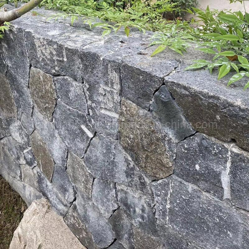 China Black Basalt Natural Limestone Cladding for Exterior Decoration