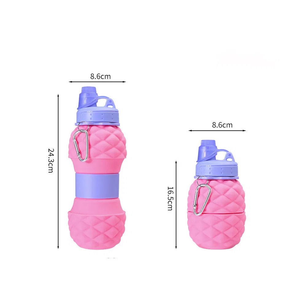 Factory Direct Outdoor Portable Food Grade Folding Kettle Silicone Cup & Mug