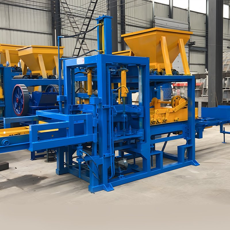 High-Efficiency Fully Automatic Hydraulic Brick Making Machine Line for Construction Sites