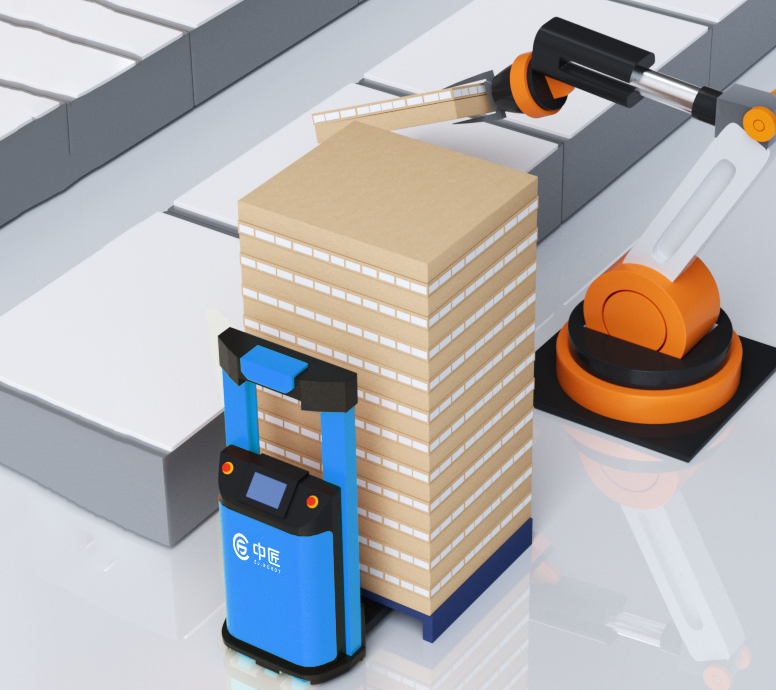 Laser Guided Stacked Agv, Precise Operation, Efficient Warehousing
