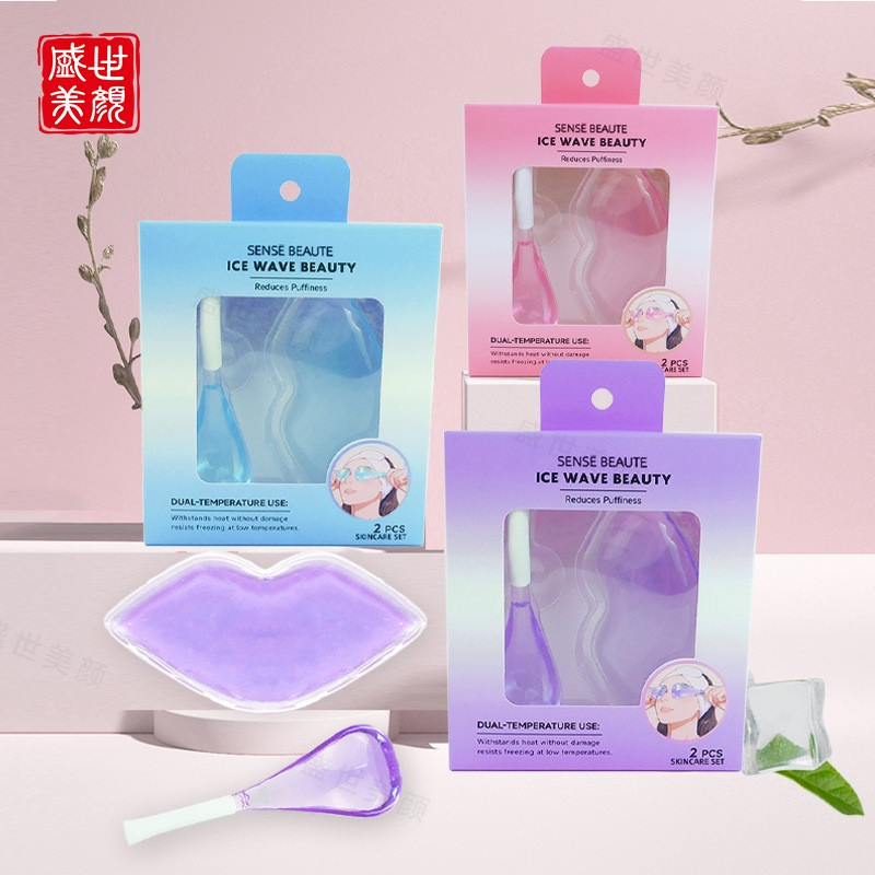 Custom Ice Roller Therapy Skin Tightening Face Massage Facial Beauty Kit