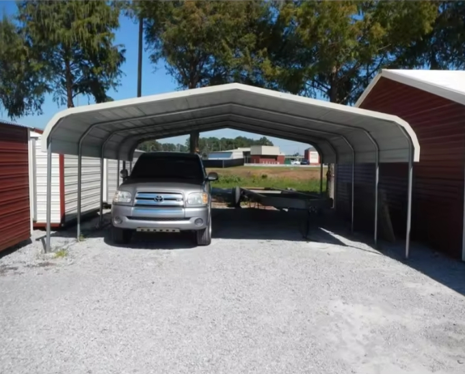 Folding Foldable Portable Steel Metal Frame Carport for Car Parking