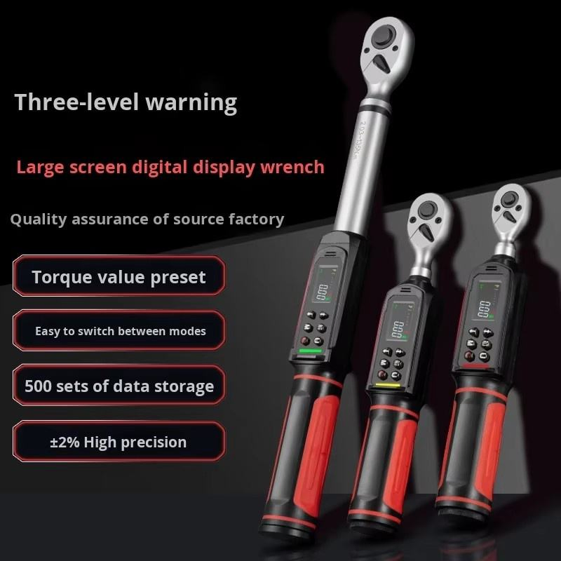 Electronic Digital Torque Wrench 1/2", 5.1-340nmwith LED Display (48161234)