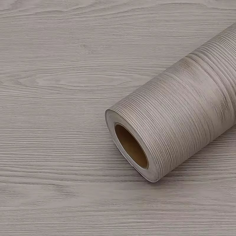 Wooden Grain Decoration PVC Film Wood Grain PVC Lamination Film Furniture Floor Protective PVC Film
