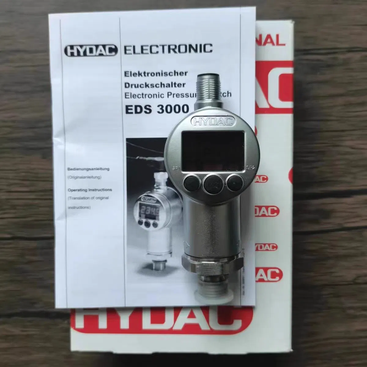 Реле давления Hydac EDS 3446-2 с цифровым дисплеем