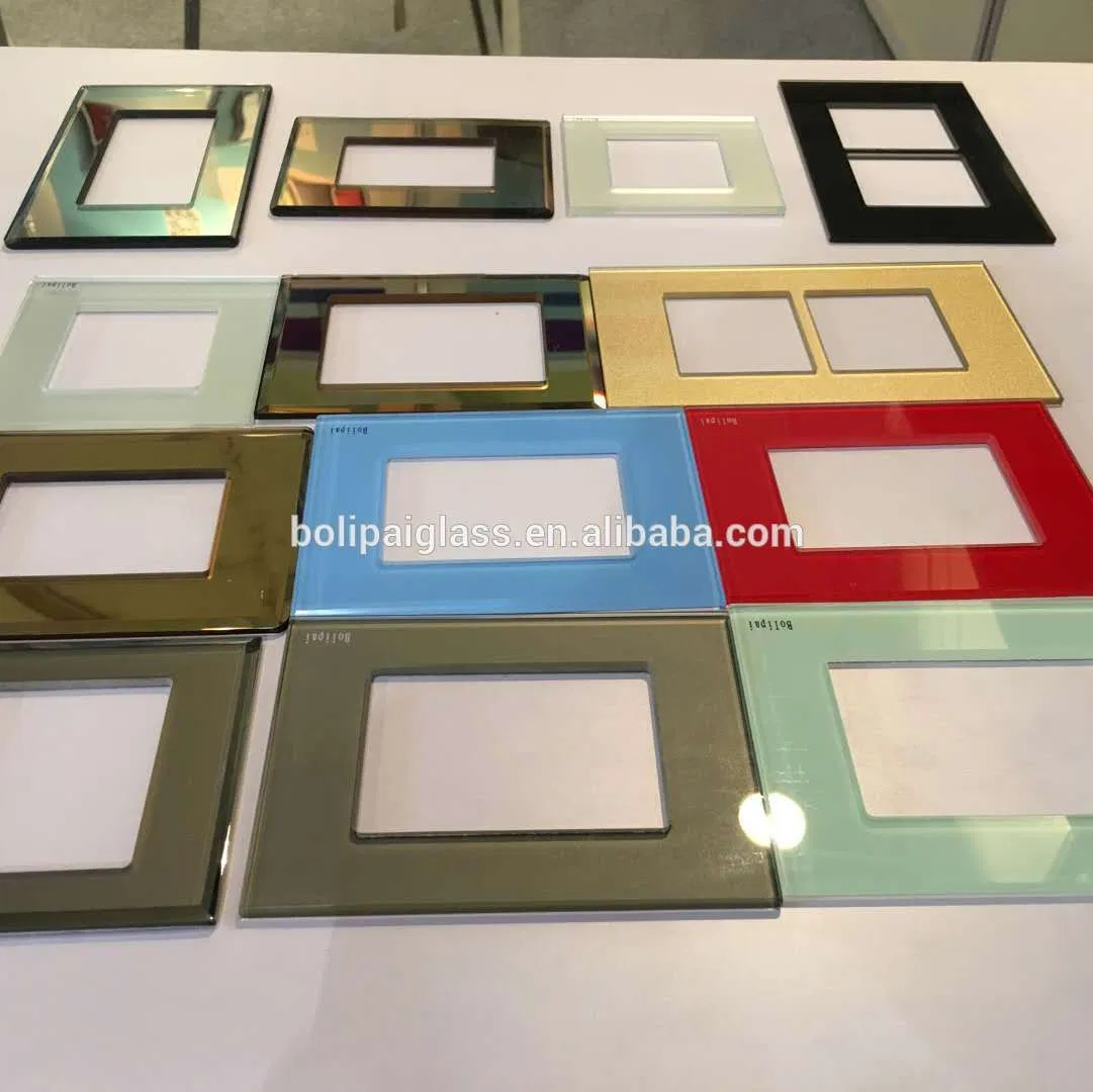 OEM&ODM Offerred High Quality Tempered Ultra Glass Switch Plates