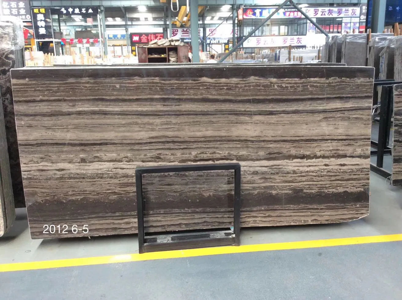 China Natural Stone brown/black/beige polished/honed Zebra Brown  marble for Floor/Wall slabs/tiles/stairs/Mosaic/vanity top decoration