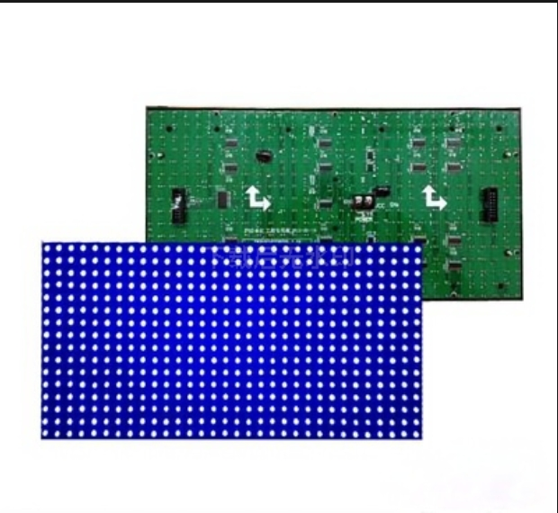 IP65 Single Blue Text Advertising LED Display/ Screen Module