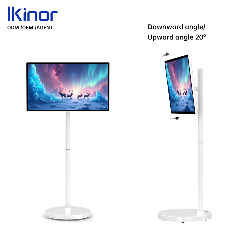 32-Inch LG Smart TV on Wheels for Easy Mobility