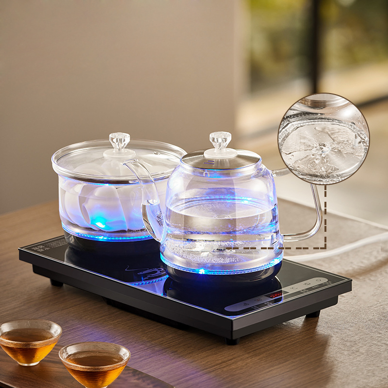 Double Pot Water Boiler Tea Electric Kettle