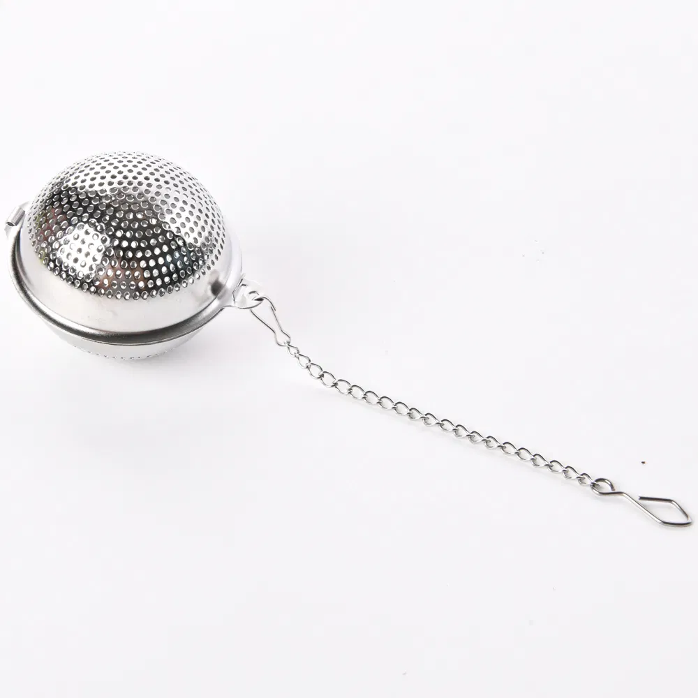 Tea Infuser Filter Silicone Handle Loose Stainless Steel Tea Ball Strainer